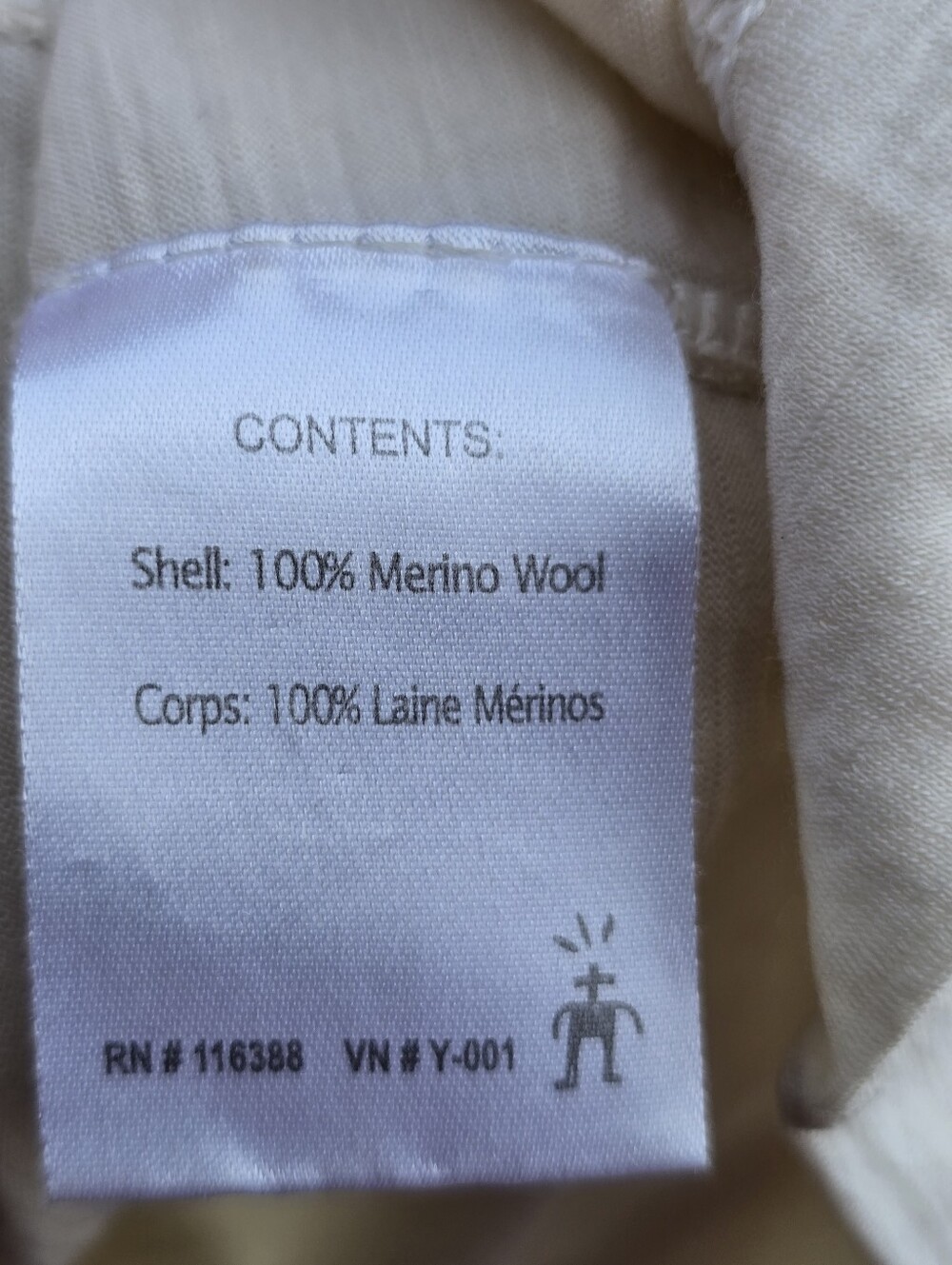 Smartwool Women's Tank Top Size Medium Ivory Color 100% Merino Wool Lightweight - Picture 6 of 8